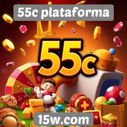 55c plataforma oferece diversidade de jogos online